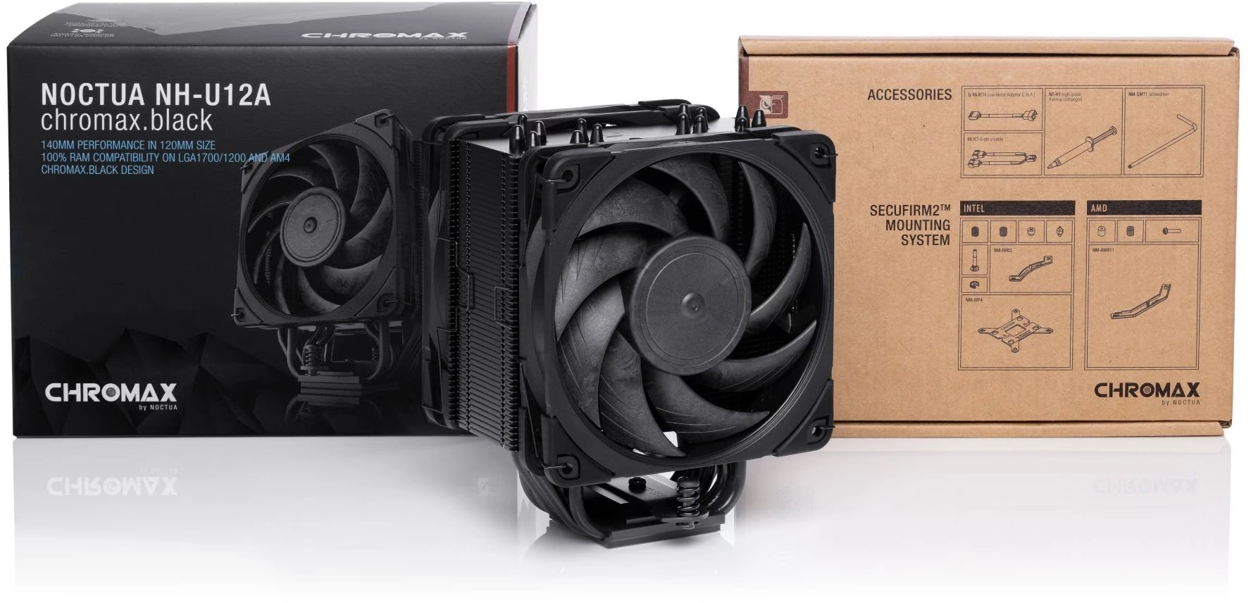 Noctua NH-U12A Chromax Black