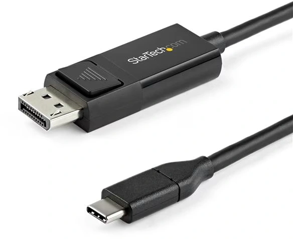 StarTech.com 6ft (2m) USB C to DisplayPort 1.2 Cable 4K 60Hz