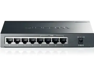 TP-Link Switch 10/100/1000 8-Port (4x POE) TL-SG1008P)65