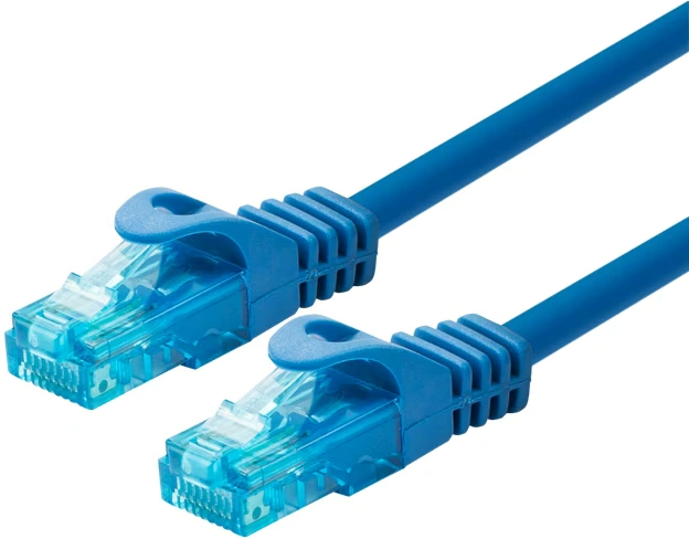 Patch Cable U/UTP 0.3M - CAT5E - Blue