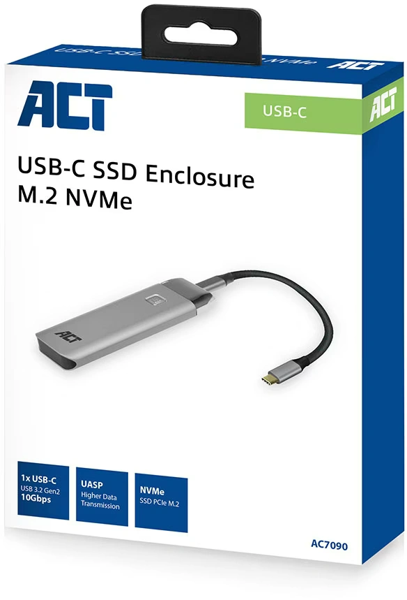 ACT USB-C NVME 2.5' Behuizing