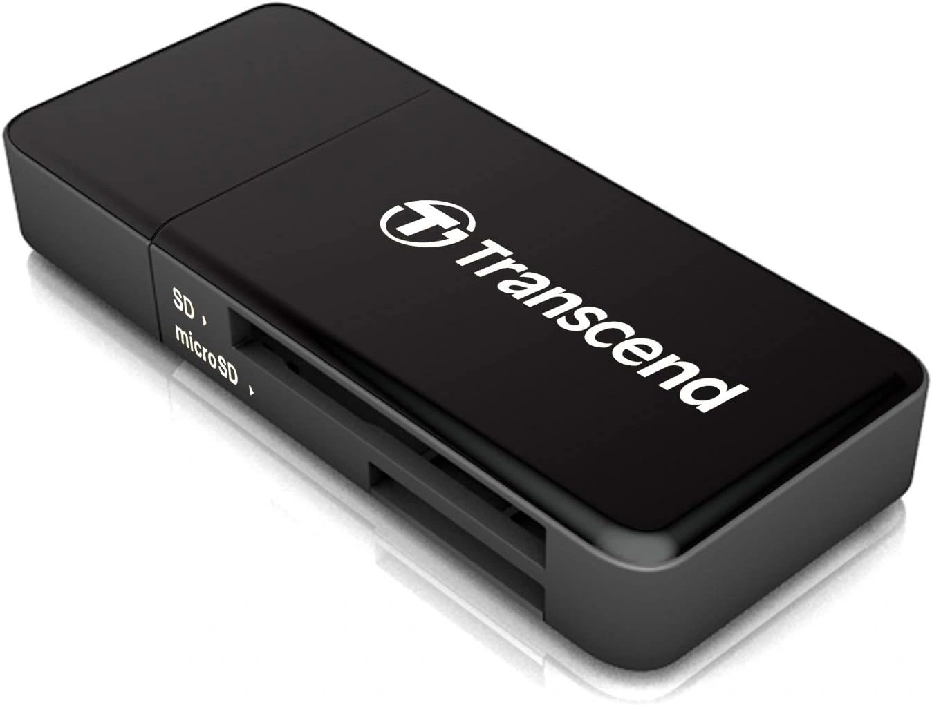Transcend Cardreader SD/Micro SD - USB 3.0 - Zwart