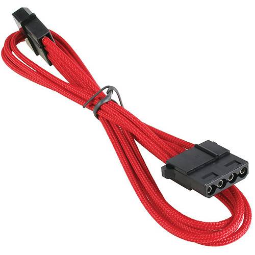 Intern BitFenix Molex Extension 45cm Red/Black
