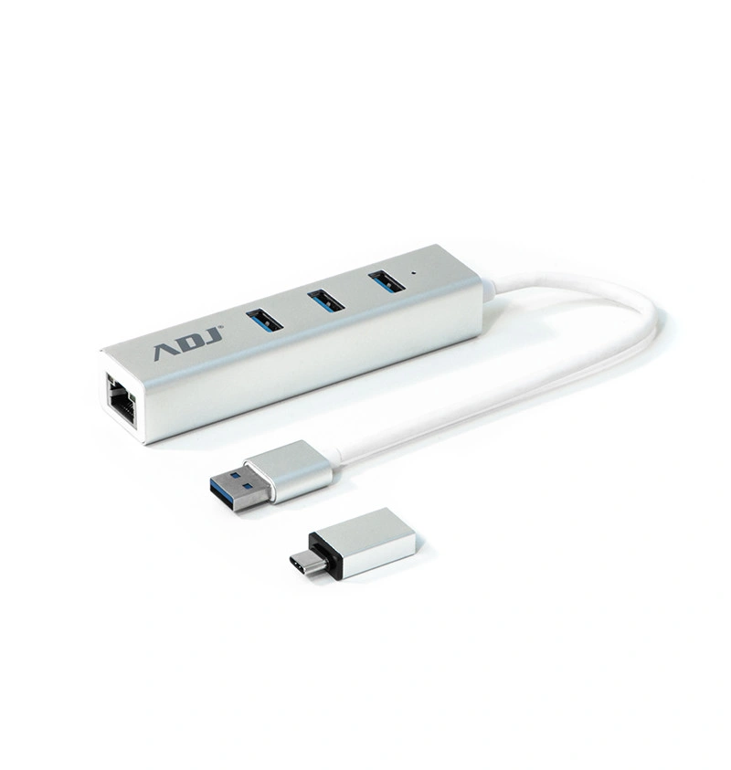 ADJ Hub USB 3/USB C Multiport - 3 x USB 3.1 + RJ45