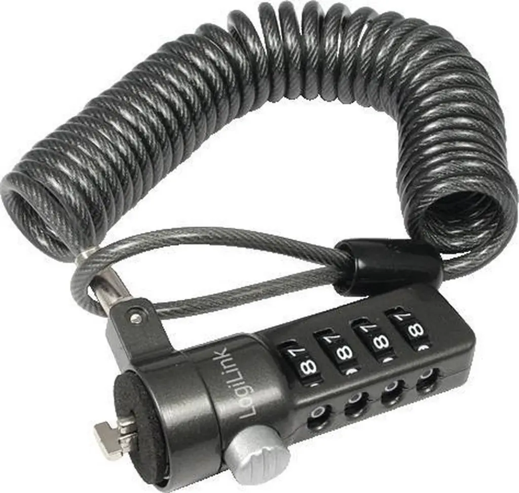 LogiLink Notebook Lock key Black