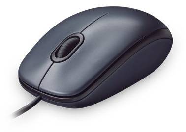 LOGITECH Wired Mouse M90