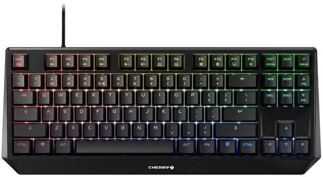 CHERRY Wired Gaming Keyboard RGB (MX red 1.0 - Qwerty)
