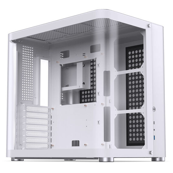 Jonsbo TK-2 2.0 Midi-Tower, Tempered Glass - Wit