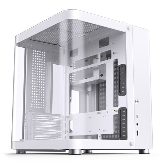 Jonsbo TK-1 2.0 Micro-ATX, Tempered Glass - Wit