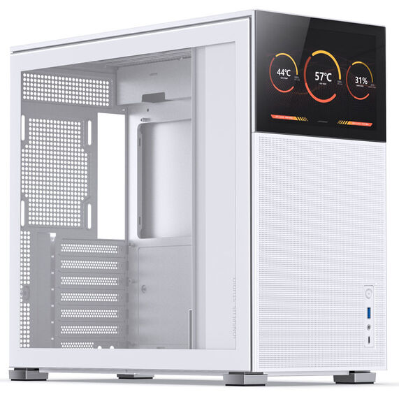 Jonsbo D41 MESH Screen ATX Case, Tempered Glass - Wit