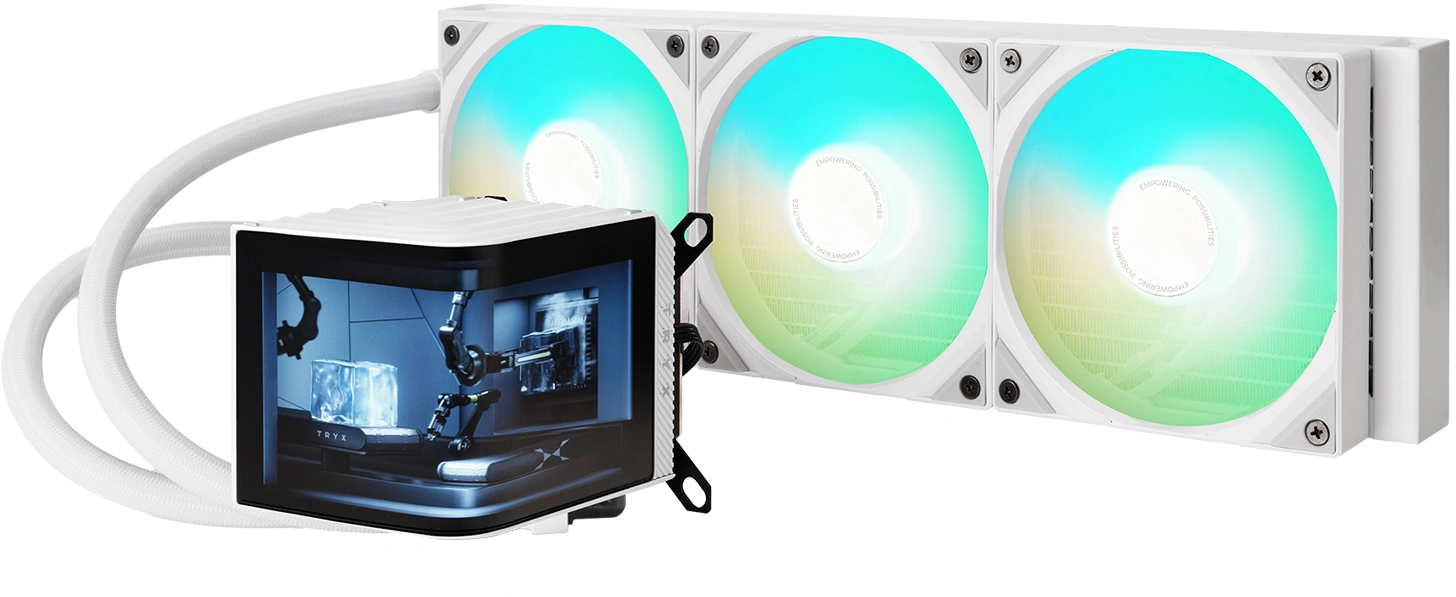 TRYX Panorama ARGB 360 Wit