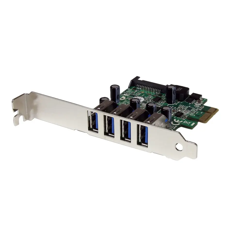 StarTech.com 4 Port PCI Express PCIe SuperSpeed USB 3.0 Controller Card Adapter