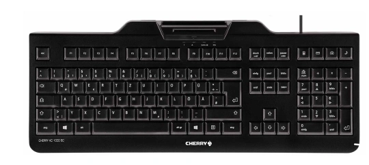 Cherry KC 1000 SC (Azerty BE) Zwart