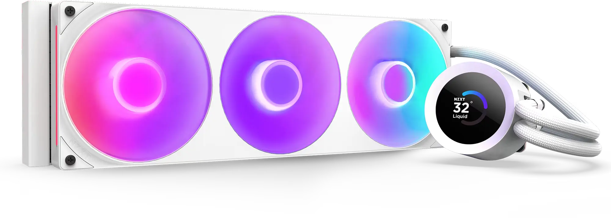 NZXT Kraken Plus 360 RGB, Wit