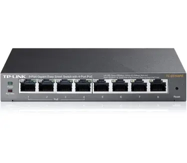 [TL-SG108PE] 8 Port Easy Smart Switch with 4-Port PoE