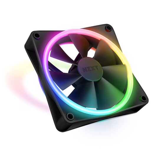 [RF-D12SF-B1] NZXT F120 RGB DUO - 120mm RGB Fan - Single - Black