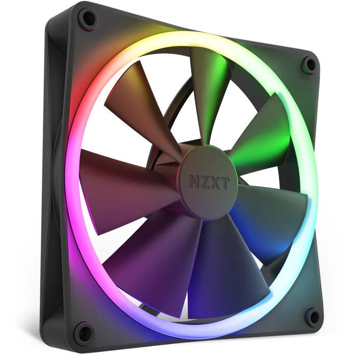 [RF-R14SF-B1] NZXT F140 RGB - 140mm RGB Fans - Single - Black