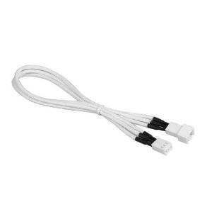 [BFA-MSC-3F30WW-RP] BitFenix 3-Pin Extension 30CM Sleeved White/White