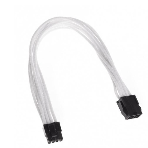 [CA-8P-06] Gelid Solutions 6+2-Pin PCI-E Extension Cable - White 30CM