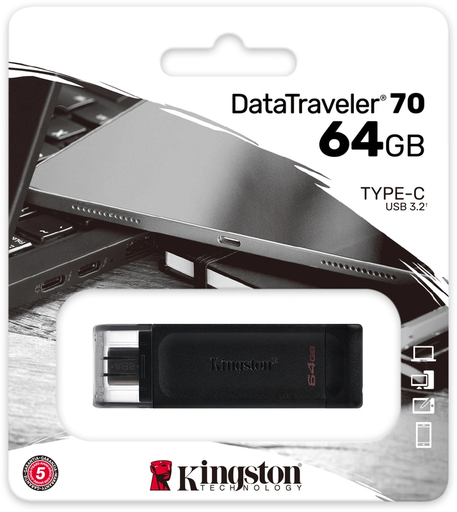 [DT70/64GB] Kingston Technology DataTraveler 70 64GB  USB-C
