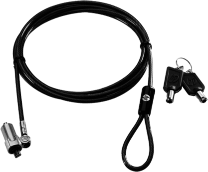 [H4D73AA] HP Ultraslim Keyed Cable Lock