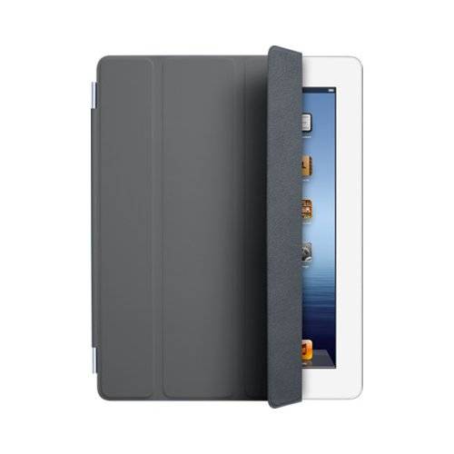 [MD306ZM/A] Apple iPad Smart Cover-Polyurethane-Dark Gray