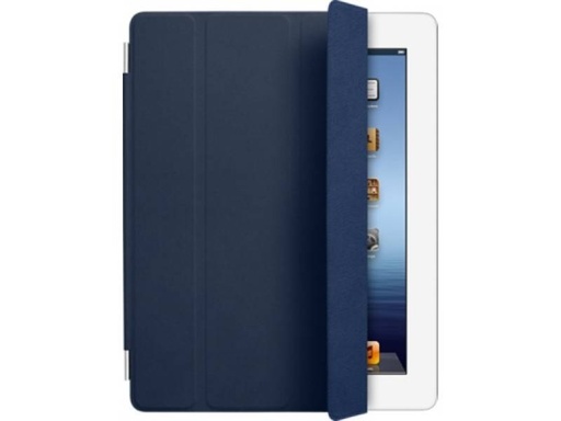 [MD303ZM/A] Apple iPad Smart Cover Leather Navy