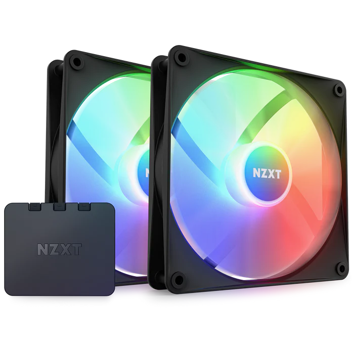 [RF-C14DF-B1] NZXT F140 RGB Core - Double Black