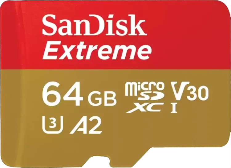 [SDSQXAH-064G-GN6MA] Extreme microSDXC 64GB+SD Adapter 170MB
