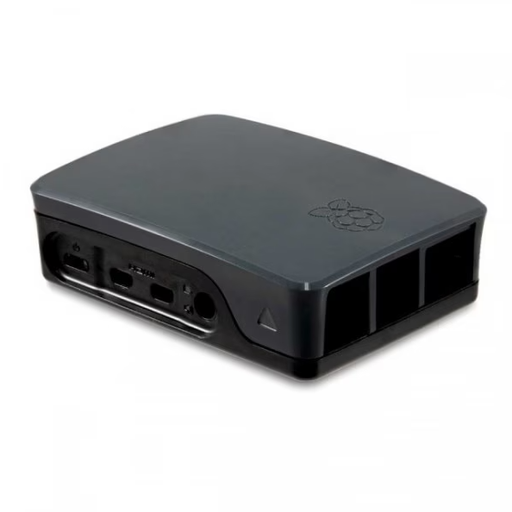 [CASEOFFPI4-BG] Raspberry Pi 4 Case Black/Grey