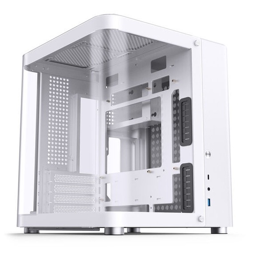 [TK-1 White] Jonsbo TK-1 2.0 Micro-ATX, Tempered Glass - Wit
