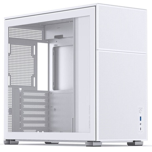 [D41 MESH WHITE] Jonsbo D41 MESH ATX Case, Tempered Glass - Wit