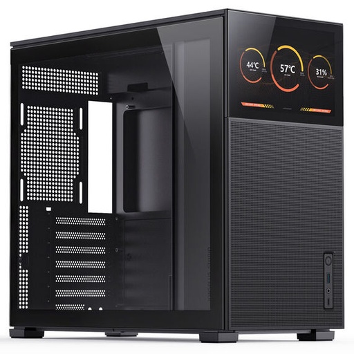 [D41 MESH BLACK SC] Jonsbo D41 MESH Screen ATX Case, Tempered Glass - Zwart