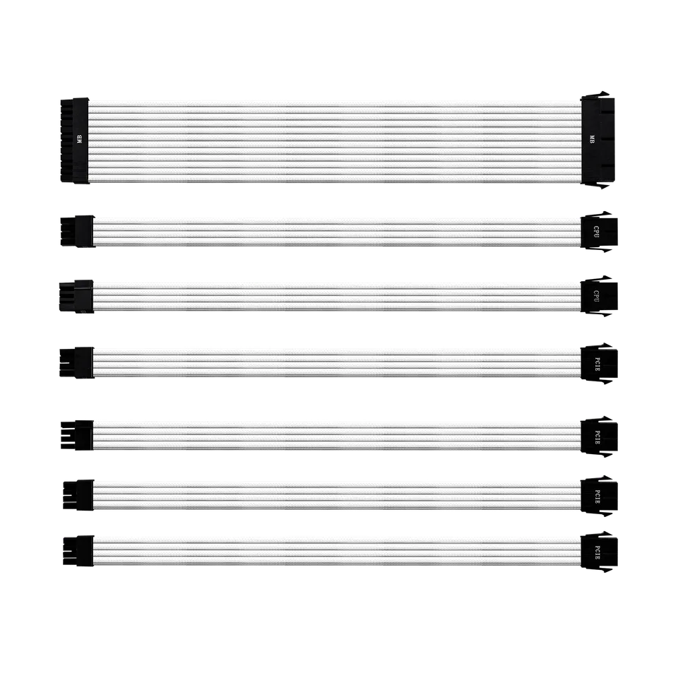 [CMA-NEST16XXWT1-GL] Cooler Master Colored Extension Cable Kit Wit