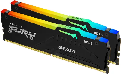 [KF552C40BBAK2-64] Kingston DDR5 Fury Beast RGB 2x32GB 5200