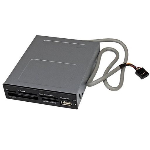 [35FCREADBK3] StarTech.com 3.5in Front Bay 22-in-1 USB 2.0 Internal Multi Media Memory Card Reader - Black