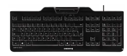 [JK-A0100BE-2] Cherry KC 1000 SC (Azerty BE) Zwart