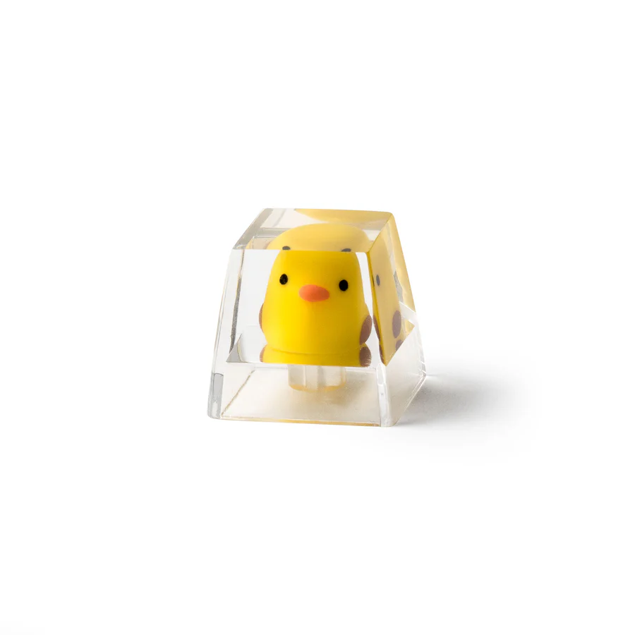 [RT-25] Keychron Yellow Duck Resin Artisan Keycap
