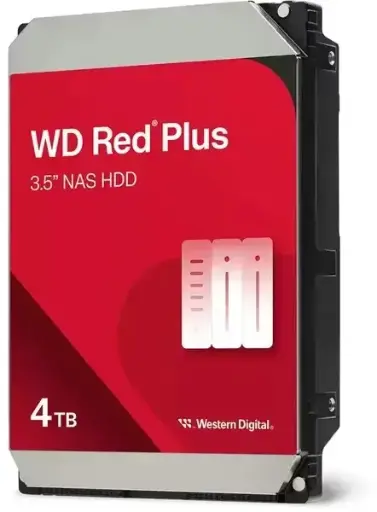 [WD40EFZZ] WD Red Plus, 4TB (128MB cache, 180MB/s)